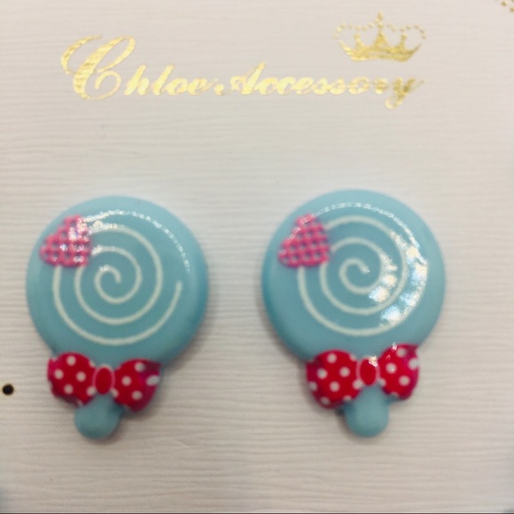 Earrings Rainbow 🌈 LOLLIPOPS! - Picture 7 of 14